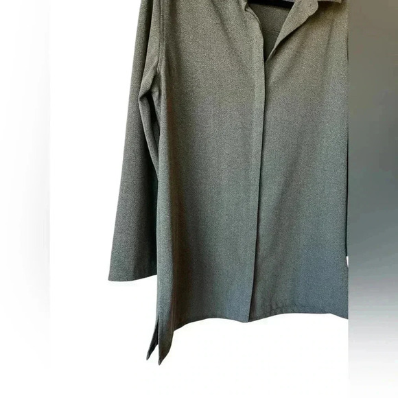 Vintage Chicos Design Button-Down Tunic Top Size M - Picture 2 of 8